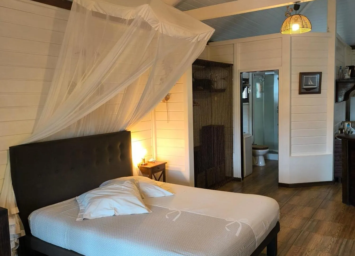 לה רובר Studio Brazilia Bois Et Nature, Terrasse Avec Vue Sur Les Pitons לה רובר
